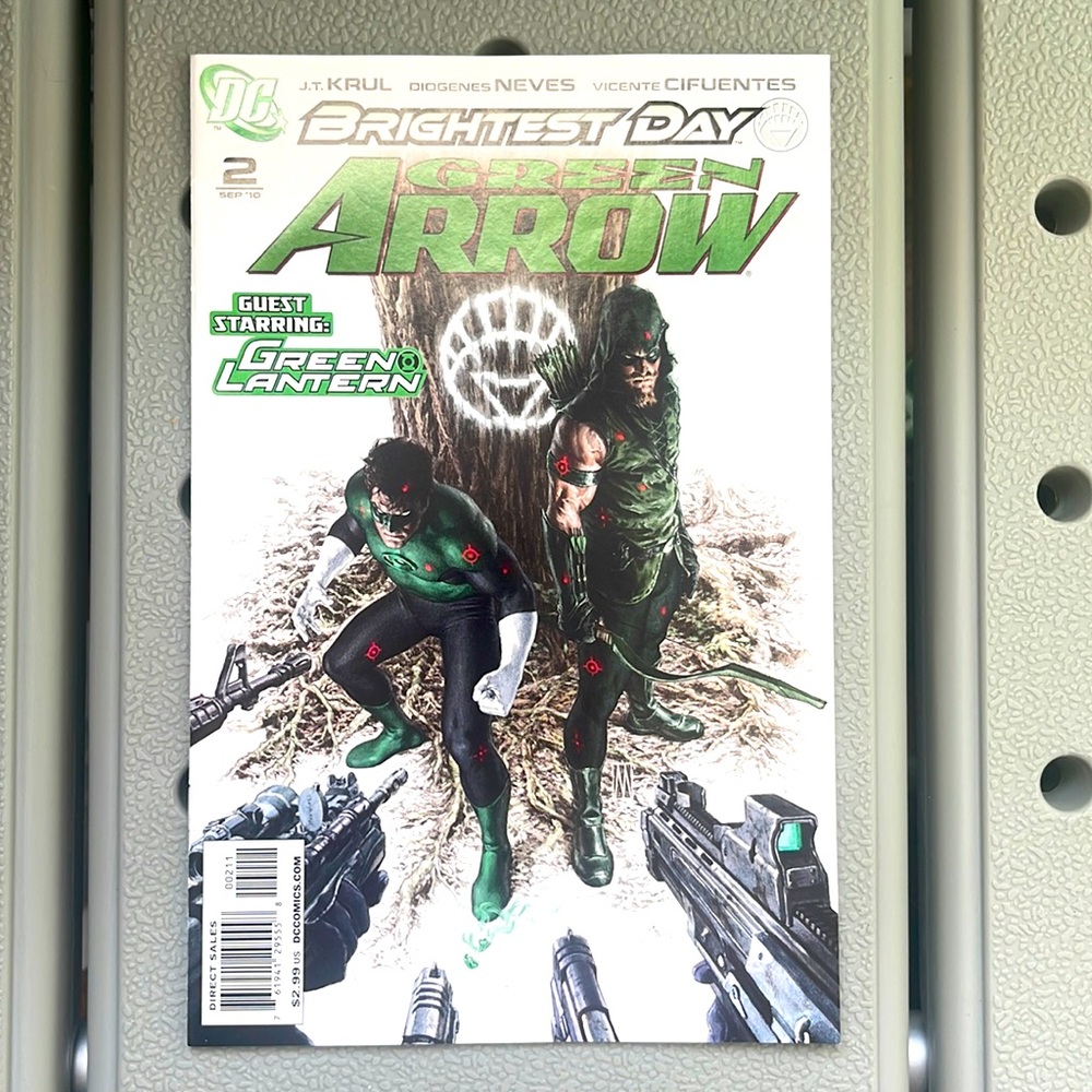 DC Comics Green Arrow September 2010 comic book